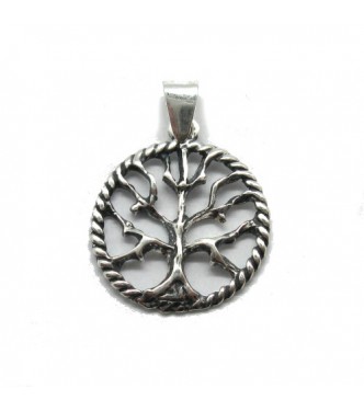 PE001302 Sterling silver pendant Tree of life Solid 925  EMPRESS